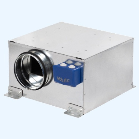 ICFE 315 vim Shuft вентилятор для круглого канала в звуко- и теплоизолированном корпусе